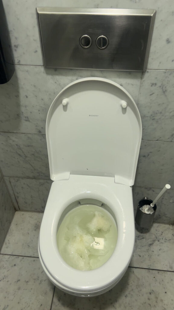 Stoppet toilet
