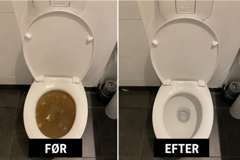 akut stoppet toilet wc døgnåben